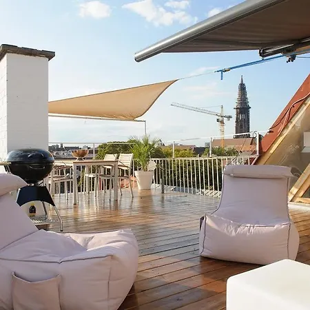 Apartment City Penthouse Mit Dachterrasse *